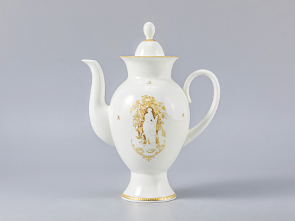 Восьмипредметный комплект кофейный форма Классическая-2 рисунок Музы Летнего сада, 2 персоны 8 предметов, арт. 81.16530.00.1, 