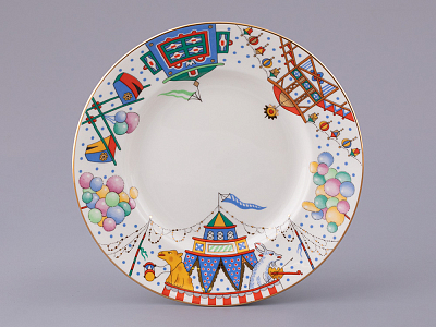 Трехпредметный комплект 165 мл форма Майская рисунок Балет Петрушка, арт. 81.17662.00.1