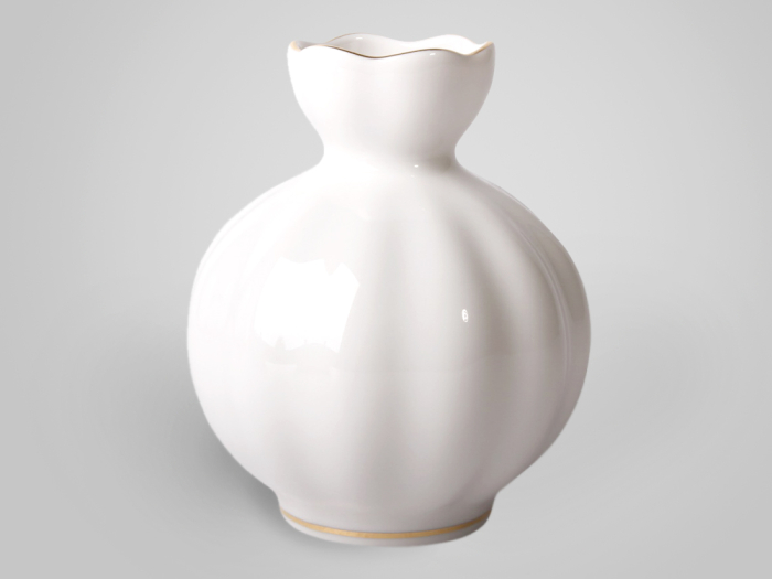 Ваза для цветов Тюльпан Белоснежка арт. 80.06883.00.1, 