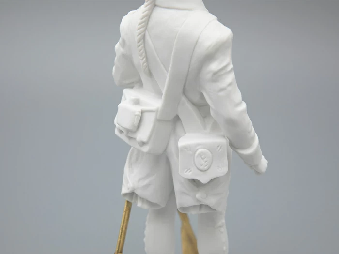 Скульптура Гренадер эпохи Павла I, в подарочной упаковке, рисунок Белый бисквит, арт 81.33429.00.1, 