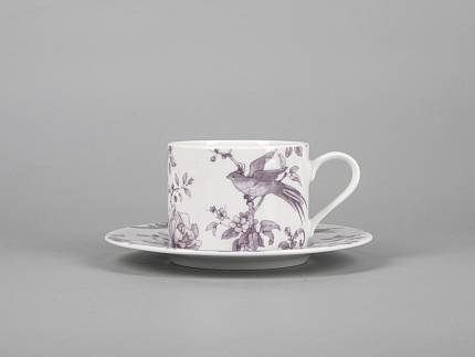 Чашка с блюдцем форма Соло рисунок Monplaisir Violet арт. 81.29440.00.1