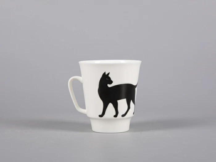 Чашка с блюдцем кофейная 165 мл., форма Майская, рисунок Мотыльки арт. 81.30661.00.1, 