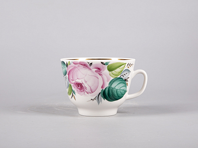 Чашка с блюдцем чайная 350 мл форма Подарочная рисунок Любовь арт. 81.10954.00.1