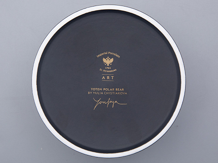 Шкатулка в подарочной упаковке, форма Идиллия, рисунок Тотем. Медведь арт. 81.31594.00.1