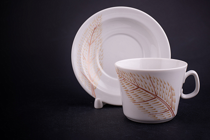 Сервиз чайный форма Молодежная, рисунок Сентябрь на 6 персон 20 предметов, арт 61.21023.00.1