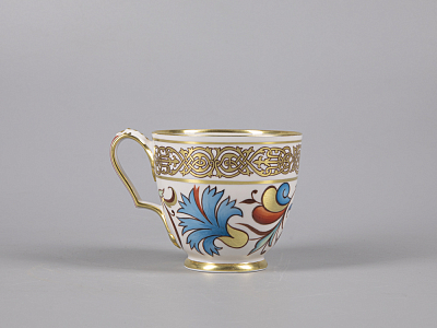 Сервиз чайный форма Александр III рисунок Русский, 6 персон 15 предметов арт. 81.30144.00.1