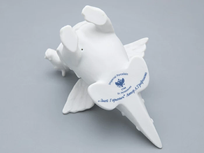 Скульптура Змей-Горыныч Белый арт. 82.72280.00.1, 