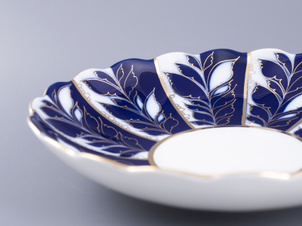 Сухарница, 215 мм,  форма Тюльпан, рисунок  Зимний вечер арт. 80.00022.00.1, 