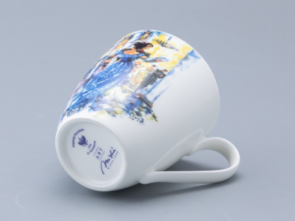 Бокал форма Вариации 450 мл рисунок Бал Пушкинских героев, арт 80.01237.00.1, 