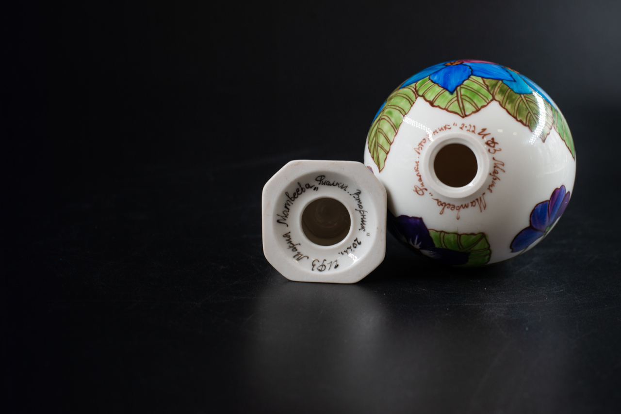 Яйцо пасхальное Фиалки. Вторник, арт 60.14901.00.1, 