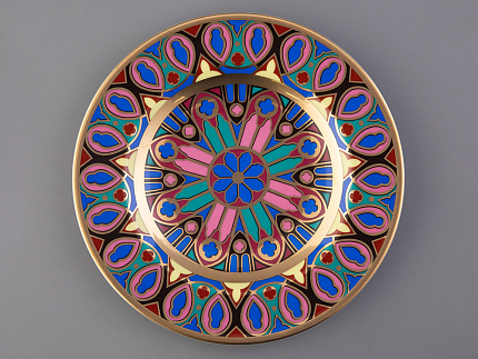 Тарелка декоративная 270 мм Европейская, в подарочной упаковке, рисунок Готическая 11 арт. 81.25631.00.1