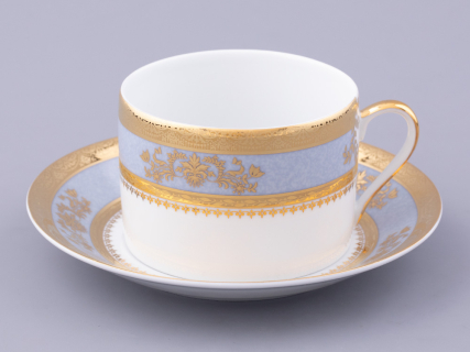 Чашка с блюдцем Richelieu Orsay gris Ciel арт. 96.10643.00.1, 