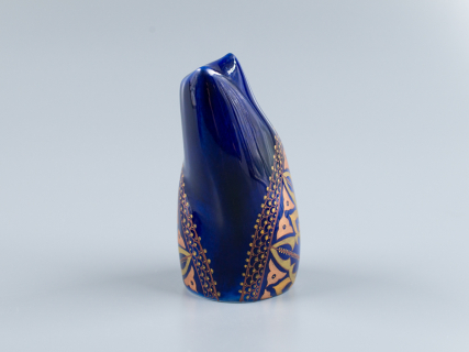 Скульптура Кот сидящий, рисунок Витраж, арт 82.84887.00.1, 