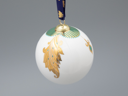 Новогодний Шар в подарочной упаковке, рисунок Рождественские узоры, арт 81.33343.00.1, 