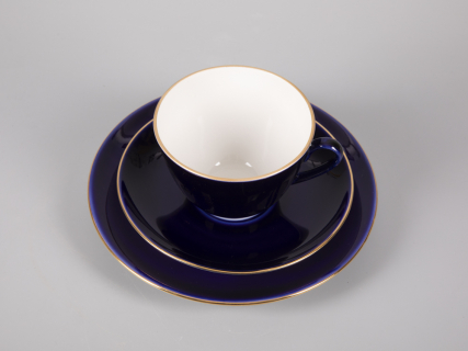 Трехпредметный комплект чайный 230 мл форма Весенняя рисунок Ночка арт. 81.11158.00.1, 