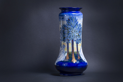 Ваза Летний сад рисунок Весна и лето на форме Альфа рисунок арт. 60.10810.00.1