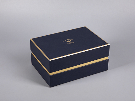 Подарочный набор стопок форма Сувенирная рисунок Золотой арт. 81.30555.00.1