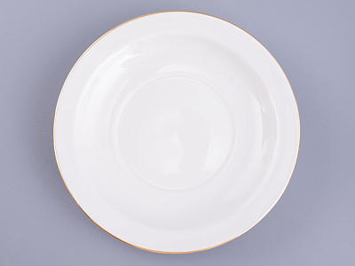 Чашка с блюдцем для бульона Молодежная Золотая лента арт. 81.10974.00.1