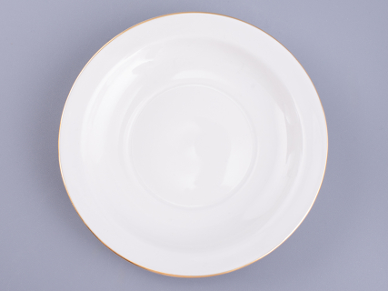 Чашка с блюдцем для бульона Молодежная Золотая лента арт. 81.10974.00.1, 