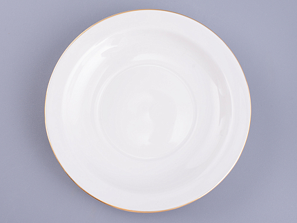 Чашка с блюдцем для бульона Молодежная Золотая лента арт. 81.10974.00.1