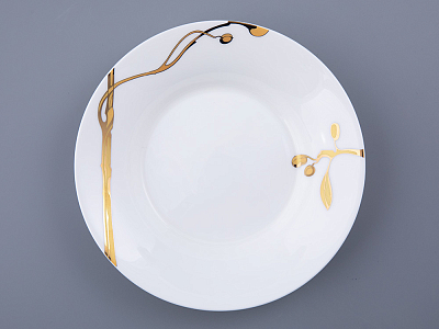 Сервиз столовый на 6 персон, 24 предметов, форма Юлиана, рисунок Лидия, арт 81.33227.00.1