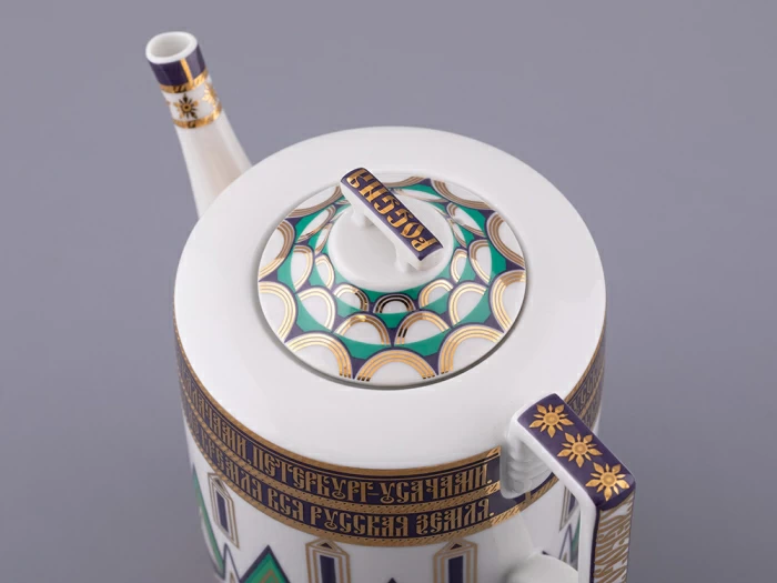 Сервиз чайный на 6 персон 20 предметов, форма Гербовая, рисунок Великая Русь, арт. 81.31998.00.1, 