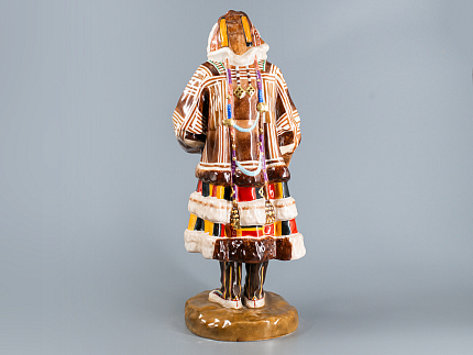 Скульптура Народности России Самоедка арт. 82.72976.00.1