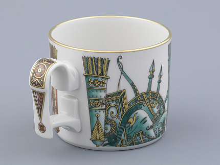 Чашка с блюдцем в подарочной упаковке, форма Охотничий, рисунок Триумф Victoria, арт. 81.32470.00.1