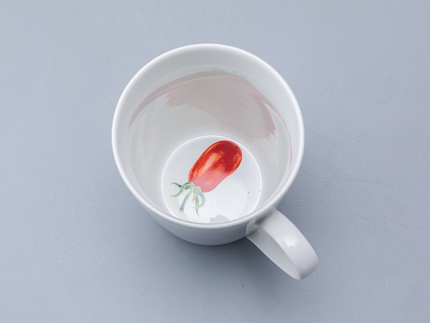 Чашка с блюдцем, форма Колокол, рисунок Мамина дача, арт. 81.34405.00.1