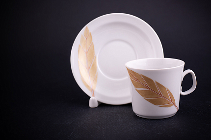 Сервиз кофейный форма Молодежная, рисунок Сентябрь на 6 персон 20 предметов, арт 61.21022.00.1