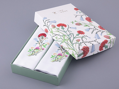 Набор салфеток 45х45 сервировочных с вышивкой Сад Алисы арт 41.00308.01