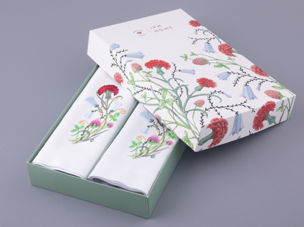 Набор салфеток 45х45 сервировочных с вышивкой Сад Алисы арт 41.00308.01, 