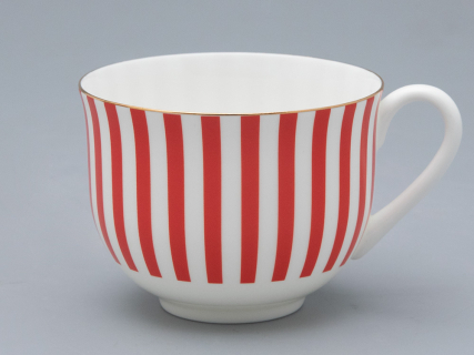 Чашка с блюдцем чайная форма Ландыш рисунок Да и нет Кардинал, арт. 81.32282.00.1, 