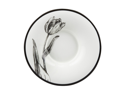 Подарочный набор чашка с блюдцем, форма Юлия рисунок Сысоев Волшебный сад IV арт. 81.30915.00.1, 