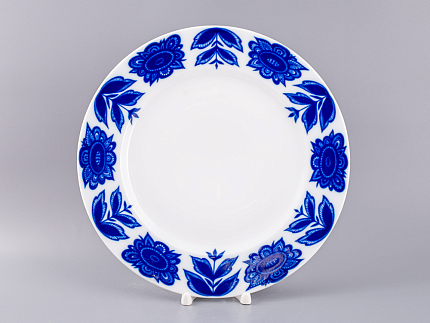 Тарелка мелкая 270 мм форма Европейская - 2 рисунок Флер, арт.80.99805.00.1