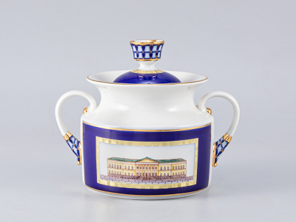 Сервиз чайный форма Банкетная рисунок Классика Петербурга-2 52%, 6 персон 20 предметов арт. 81.25120.00.1, 