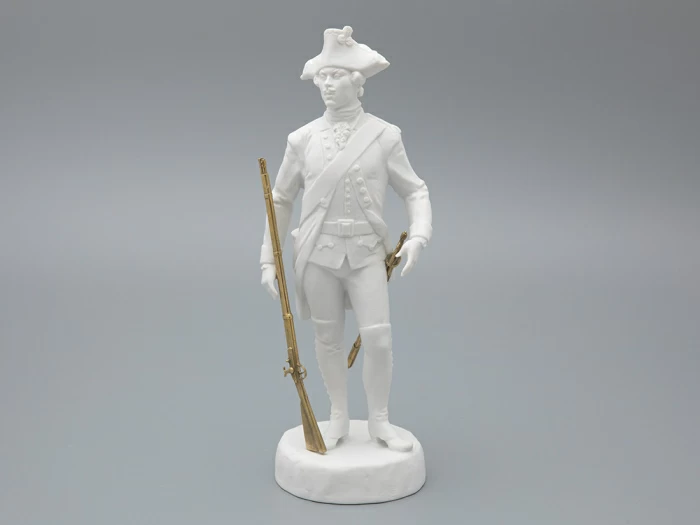 Скульптура Мушкетер эпохи Екатерины Великой, в подарочной упаковке, рисунок Белый бисквит, арт 81.31939.00.1, 