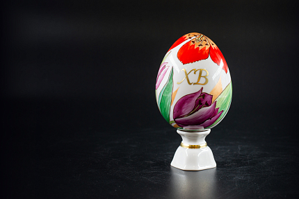 Яйцо пасхальное Цветы Среда, арт 60.14902.00.1