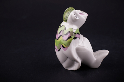 Скульптура Monkey, Зеленая шаль арт 62.09307.00.1