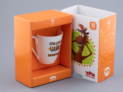 Подарочный набор форма Вариации рисунок Отведай-ка чайку арт. 81.32147.00.1, 