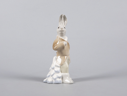 Скульптура Заяц с ёлкой Хвастун арт. 82.43058.00.1