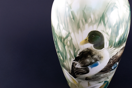 Ваза Полдень на форме Ламповая, арт 80.36220.00.1