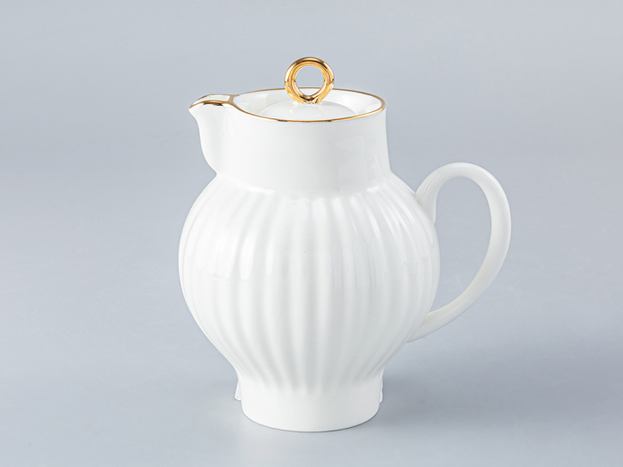 Сливочник 270 мл., форма Волна, рисунок Золотая кантик, арт. 80.00749.00.1, 