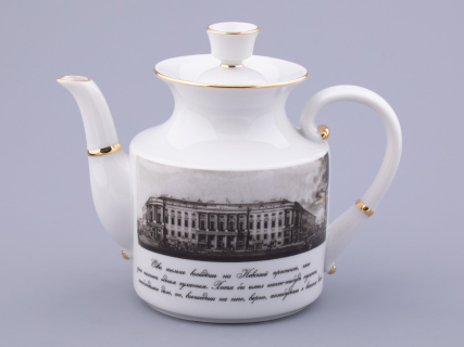 Сервиз чайный на 6 персон 15 предметов, форма Банкетная рисунок Великолепный Невский, арт. 81.32683.00.1, 