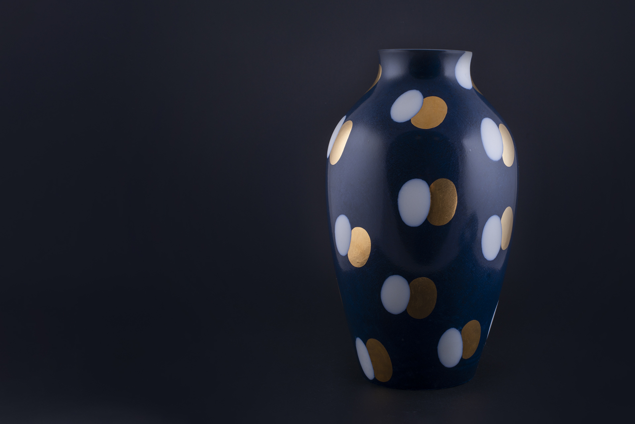 Ваза Фокус на форме Ламповая, арт 60.13029.00.5, 