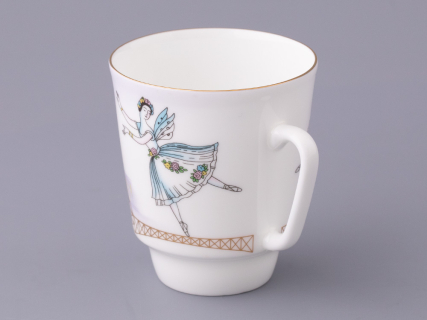 Чашка с блюдцем кофейная 165 мл форма Майская рисунок Белые ночи в Петербурге арт. 81.26632.00.5, 