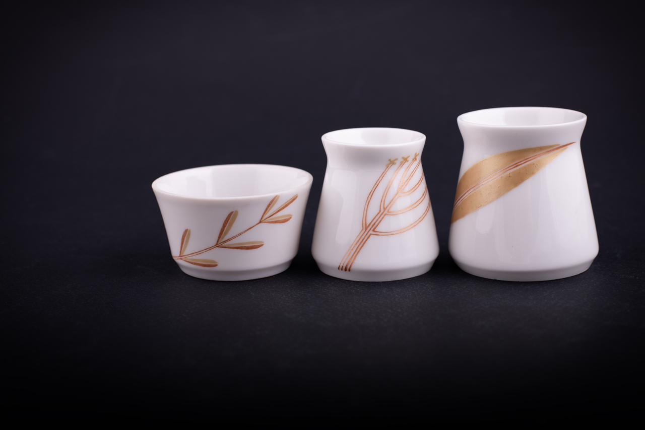 Набор для специй на форме Молодежная, рисунок Сентябрь, арт 70.01996.00.1, 