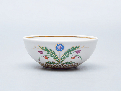 Салатник 120 мм, форма Утро, рисунок Замоскворечье арт. 80.40524.00.1