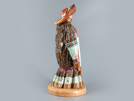 Скульптура Народности России Качинская женщина арт. 82.85842.00.1