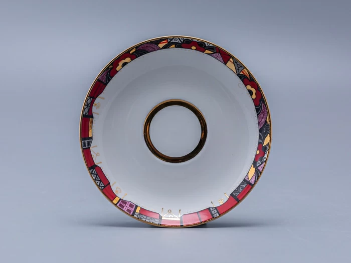 Чашка с блюдцем чайная 250 мл форма Весенняя рисунок Красный конь арт. 81.15308.00.1, 